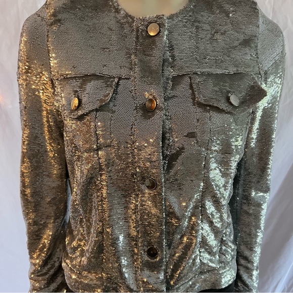 IRO Paris luxury sequin jacket size 34 - Picture 5 of 8